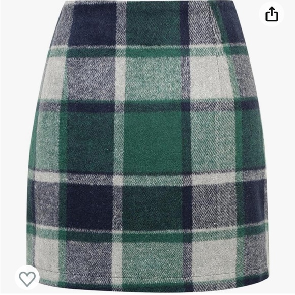 Plaid skirt - Picture 1 of 2
